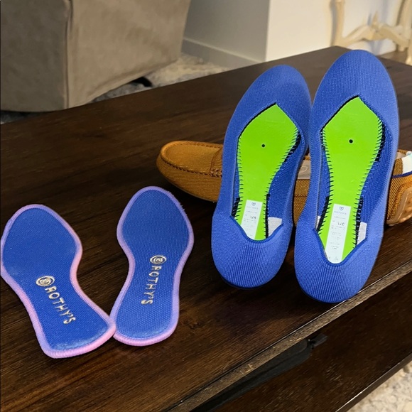 Rothy's Blue Flats - Picture 3 of 5